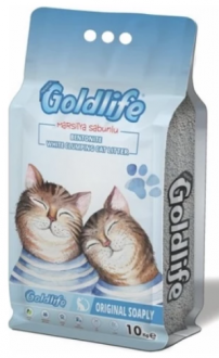 Goldlife Premium Marsilya Sabunlu Kalın Taneli 10 lt Kalın Taneli Kedi Kumu kullananlar yorumlar